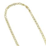 10K Yellow Gold mariner flat Solid Chain GC95 1