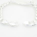 Curb Link ID Bracelet Necklace Length - 8.5 inches Width - 10.5mm 3