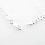 Silver Curb link chain Necklace BDC88 3