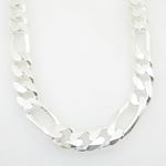 Figaro link chain Necklace Length - 24 inches Width - 11mm 3