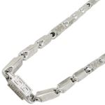 "Sterling silver bullet link chain 40"" 6MM SB103 40 inches long and 6mm wide 1"