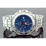 Aqua Master Mens Swiss Made Diamond Watch 0.12ctw 1