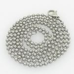 Mens 316L Stainless steel franco box ball wheat curb popcorn rope fancy chain bead link chain BDC25 