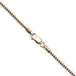 14K ROSE Gold SOLID FRANCO Chain - 18 Inches Long 1.4MM Wide 1