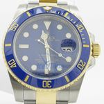 Rolex Submariner Blue Index Dial Oyster Bracelet Mens Watch 1