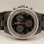 Aqua Master Ladies Ceramic Diamond Watch 1.25ctw W1155 1