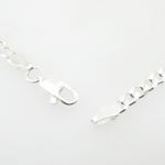 Silver Curb link chain Necklace BDC67 3