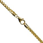 14K YELLOW Gold SOLID FRANCO Chain - 26 Inches Long 4.2MM Wide 1