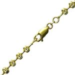 "10K YELLOW Gold MOON CUT SOLID CHAIN - 30"" Long 5.00MM Wide 1"