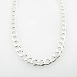 Silver Curb link chain Necklace BDC85 1