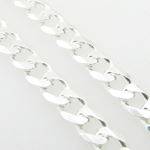 Mens 925 Sterling Silver curb chain franco cuban miami rope charm mariner fancy Curb link Chain 3
