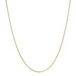 14K Yellow Gold Solid Franco Chain 1.2Mm Wide Ne-3