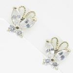 "14K Gold Earrings heart star flower dolphin penguin for Childeren