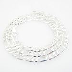 Figaro link chain Necklace Length - 20 inches Width - 5.5mm 1