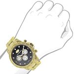 Swiss Movement Iced Out Mens Diamond Watch 1.25C-3