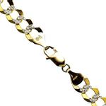 10K Diamond Cut Gold SOLID ITALY CUBAN Chain - 26 Inches Long 9.7MM Wide 1