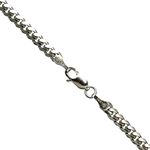 "14K WHITE Gold ITALIAN MIAMI CUBAN SOLID CHAIN - 30"" Long 4.00MM Wide 1"