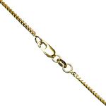 10K Diamond Cut Gold SOLID FRANCO Chain - 20 Inches Long 1.3MM Wide 1