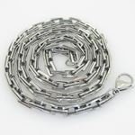 Mens 316L Stainless steel franco box ball wheat curb popcorn rope fancy chain hand made link chain B