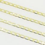 10K Yellow Gold curb chain GC90 3