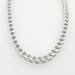 Mens .925 Italian Sterling Silver Franco Link Chain Length - 30 inches Width - 3mm 3