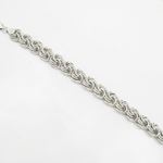 Womens Sterling silver Rolo bracelet 3