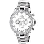 Luxurman Liberty Chronograph Real Diamond Watch 0.2ct New Arrival Mens Watches 1