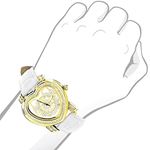 LUXURMAN Watches: Ladies Diamond Heart Watch 0.3-3