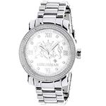 Phantom Luxurman Real Diamond Watch White MOP 0.12 carats for Men 1