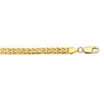 14K Yellow Gold 5.8mm wide Diamond Cut Miami Cuban Link Chain with Lobster Clasp 1