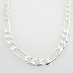 Figaro link chain Necklace Length - 24 inches Width - 7.5mm 3