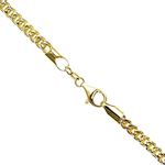 10K Diamond Cut Gold HOLLOW FRANCO Chain - 24 Inches Long 3.6MM Wide 1