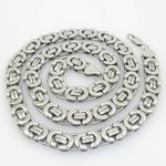 Mens 316L Stainless steel franco box ball wheat curb popcorn rope ancy greek style link chain 1