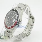 "Rolex GMT Master II Black Dial """"Coca Cola"""" Bezel Automatic Mens Watch 3"