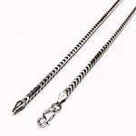 "Italian Solid Sterling Silver Franco Chain Necklace 18