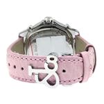 Jacob Co Pink Band 5Time Zone Mother Of Pearl Di-3