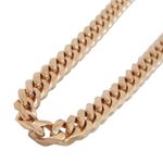 "Mens Stainless Steel Franco Cuban Link Chain 24 Inch Long