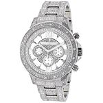 Iced Out Mens Diamond Watch 1.25Ctw Of Diamonds By