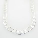 Figaro link chain Necklace Length - 24 inches Width - 8.5mm 3