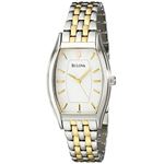 Women's 98L145 Classic Two-Tone Tonneau Watch