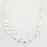 Figaro link chain Necklace Length - 30 inches Width - 6.5mm 3