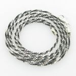 Ladies .925 Italian Sterling Silver Fancy Link Chain Length - 20 inches Width - 1.5mm 1