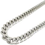 "Sterling silver white miami cuban link HOLLOW chain 32"" 10MM SB93 32 inches long and 10mm wide 1"