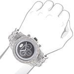 Iced Out Mens Diamond Watch By LUXURMAN 1.25Ct B-3