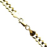 10K YELLOW Gold SOLID ITALY CUBAN Chain - 26 Inches Long 5.8MM Wide 1