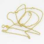 10K Yellow Gold double cable chain GC26 1