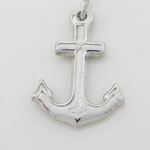 Anchor silver pendant SB56 30mm tall and 17mm wide 3