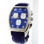 New Men's 1.00Ct Blue Face Diamond Watch