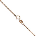 14K ROSE Gold SOLID FRANCO Chain - 22 Inches Long 1.2MM Wide 1