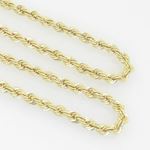 10K Yellow Gold rope chain GC8 3